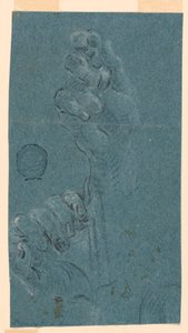 Studie: Et par hender av Unknown artist