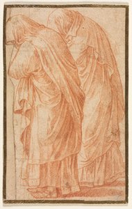 Studie av munker av Unknown artist