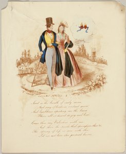 Søt er den tidlige morgenens pust (valentinsdag) av Unknown artist