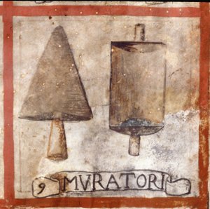 Symbol for murerne (Corporation table av Unknown artist