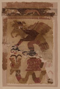 Tekstilfragment av Unknown artist