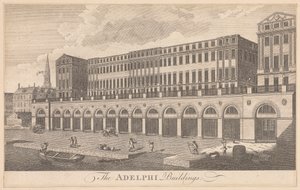 Adelphi-bygningene av Unknown artist