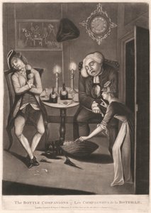 Flaskekameratene av Unknown artist
