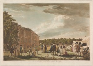 Leiren i Museumshagen av Unknown artist