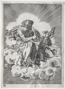 De fire evangelistene: St. Matteus av Unknown artist