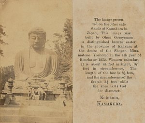 [Kamakura-Buddhaen] av Unknown artist