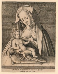 Madonnaen og barnet av Unknown artist