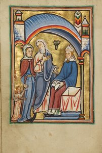 Presentasjonen av Jomfru Maria i tempelet av Unknown artist
