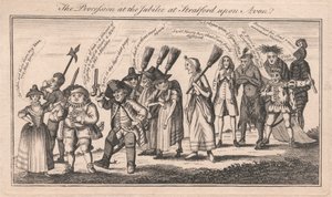 Prosesjonen ved jubileet i Stratford upon Avon av Unknown artist