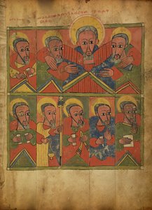 Profetene med Abraham som omfavner Isak og Jakob av Unknown artist