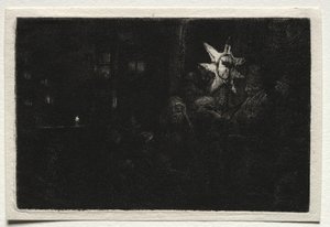 The Star of Kings: A Night Piece av Unknown artist