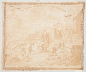 The Teatotal Destruction of Sir John Barleycorn av Unknown artist