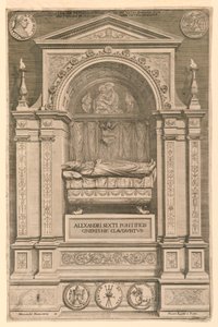 Graven til pave Alexander VI av Unknown artist