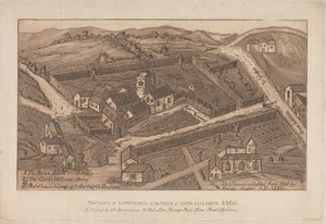 Landsbyen Clerkenwell under dronning Elizabeths regjeringstid, 1560 av Unknown artist
