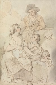 Den dydige familien av Unknown artist