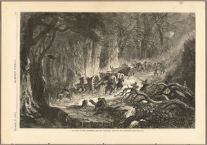 Krigen i Øst-Tennessee av Unknown artist