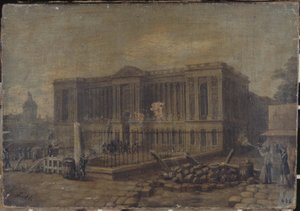 Angrepet på Louvre, 29. juli av Unknown artist