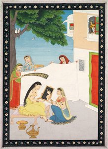 Toilette av Radha av Unknown artist