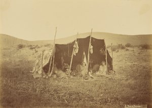 Patagones markise. av Unknown artist