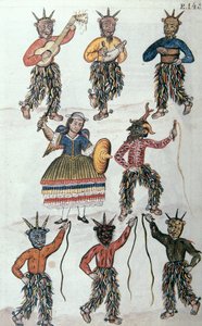 Boken "Trujillo del Peru" eller "Codex Martinez Companion", av Baltazar Martinez Companion og Bujanda, biskop av Trujillo (1782-1785) av Unknown artist