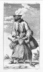 Behandlinger for barn - i "" Ortopedi eller kunsten å korrigere og rette opp kroppens vanskeligheter"", av M. Audry, rådmann for Kongen av Unknown artist