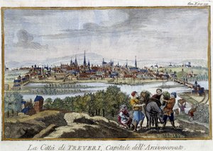 Trier rundt 1790 av Unknown artist