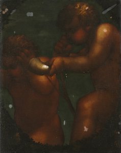 To Putti av Unknown artist