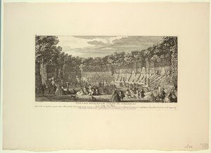 Versailles, Groves of the Garden, Ballroom av Unknown artist