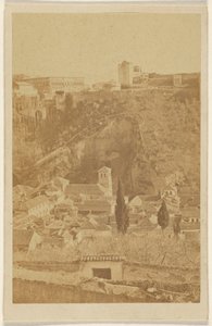 [Utsikt over Alhambra, Spania] av Unknown artist