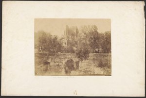 [Hadrians villa nær Tivoli] av Unknown artist