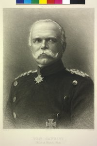 Von Caprivi, kansler for det tyske riket av Unknown artist