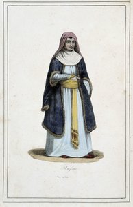 Woman of Russia - i "The different peoples of the earth"" av Father Paul Jonhanneaud, Librairie des Bons livres av Unknown artist
