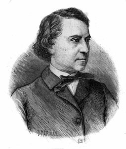portrett av Louis Blanc, fransk politiker og historiker (1811-1882). av Unknown artist