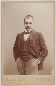 Akseli Gallen Kallela (1867-1931) - Akseli Gallen-Kallela - Anonym. Fotografi av Unknown photographer