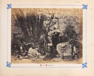 Frokost hos offiserene? mess, 86. regiment, Gibraltar, 1866 ca av Unknown