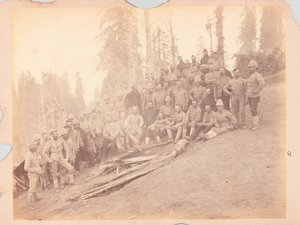 Britiske offiserer, Black Mountain Expedition av Unknown photographer
