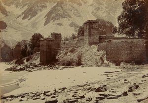 Chitral Fort, 1895 av Unknown