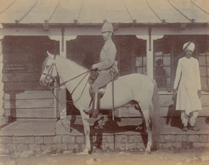 Oberst AM Paterson, kommanderende 1. Bedfordshire Regiment av Unknown photographer