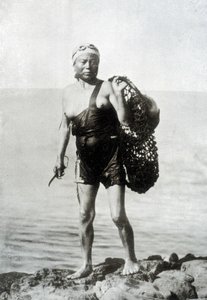 Coreenne-fiske på 1800-tallet. av Unknown photographer