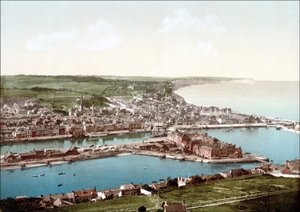 Fécamp og dens klipper - V. 1895 av Unknown photographer