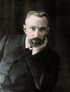 Fransk fysiker Pierre Curie - Portrett av Pierre Curie (1859–1906), fransk fysiker av Unknown photographer