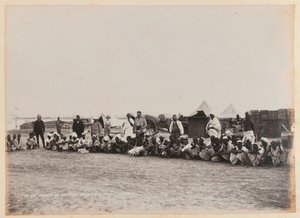 Group of Natives, Ordnance Store, Suakin, 1884 ca av Unknown