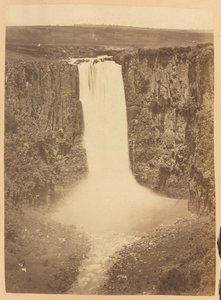 Howick Falls, Umgeni-elven, Natal-provinsen, Sør-Afrika, 1882 ca av Unknown