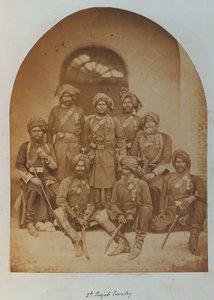 Indiske hæroffiserer og underoffiserer, alle innehavere av Indian Order of Merit av Unknown photographer