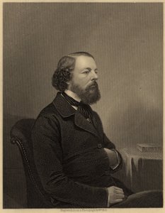 James Sheridan Muspratt (1821–1871), grunnlegger av Liverpool College of Chemistry (1848) og forfatter av «Chemistry» (1860), ca. 1860 (gravering) (London ca. 1860). Gravering. av Unknown photographer