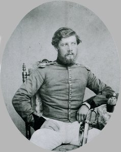 Løytnant Harry North Dalrymple Prendergast VC, Madras Engineers av Unknown photographer