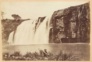Nedre Umgeni Falls, Natal-provinsen, Sør-Afrika, 1882 ca av Unknown