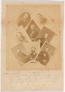 Offiserer for 109th Regiment of Foot (Bombay Infantry) av Unknown photographer