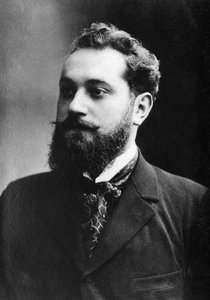 Portrett av Albert Guillaume (1873-1942), fransk maler, illustratør og tegneserieskaper. av Unknown photographer