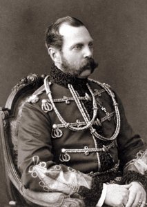 Portrait of Alexander II, Emperor of Russia. av Unknown photographer